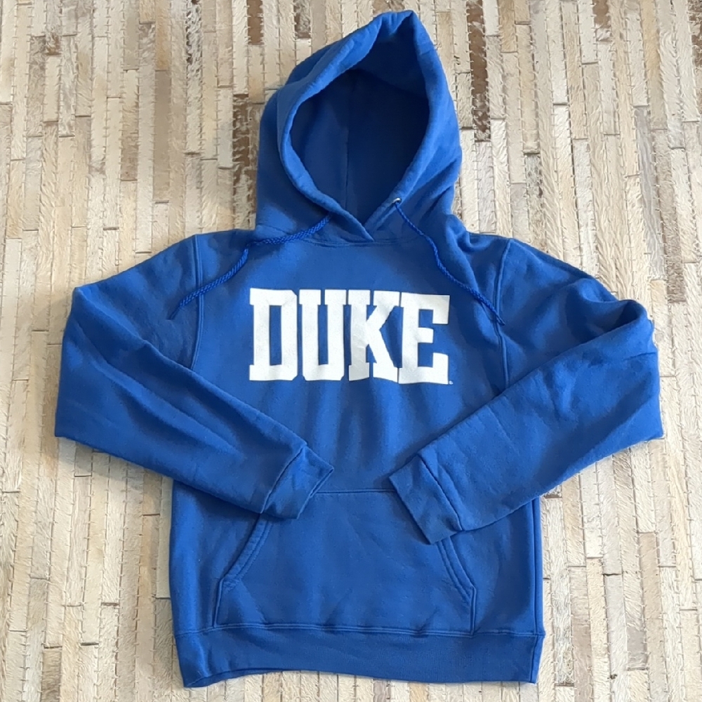 American Threads Duke University Blue Hooded Sweatshirt
